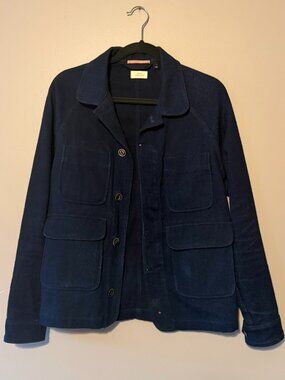 Apolis Wool Chore Coat - Indigo XS